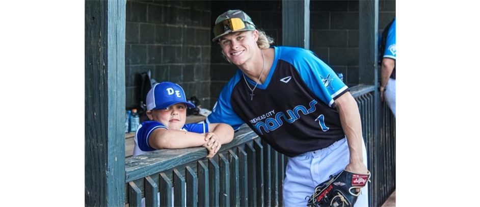 Meeting Marlins players 2023